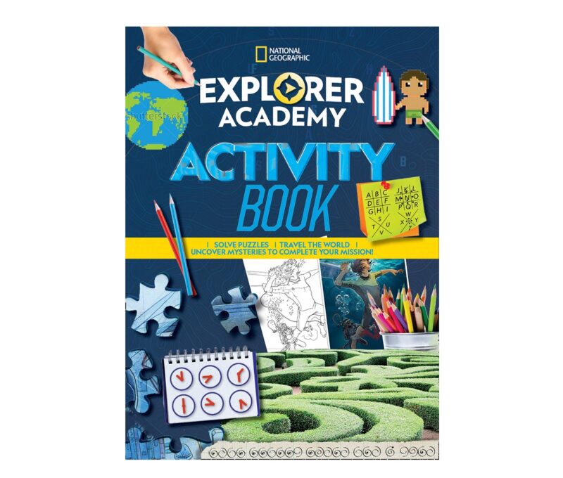 Explorer Academy Sticker Book1 cover page