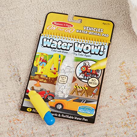 Melissa and Doug Vehicles Water Reveal Pad2