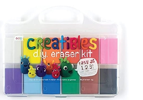 OOLY, Creatibles DIY Erasers, Set of 12 (161-001)