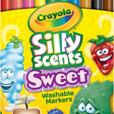 Crayola Silly Scents Marker, Multi-Colour, Cy58-5071-E-000