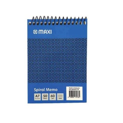 Maxi A7 Ruled Notebook